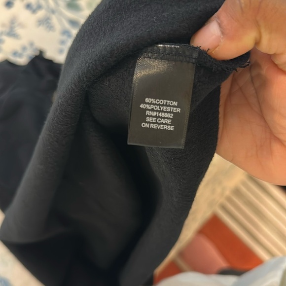 Torrid Black Long Sleeve Henley Sweatshirt - Picture 2 of 16